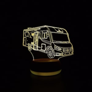 Autostar Motorhome LED Light, Autostar Campervan Light, Gifts for Him, Gifts for Her, Night Light, Night Lights, LED Light, Bedroom Light