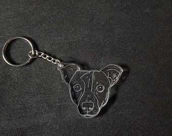 Llavero de Jack Russell, Jack Russell, llavero de un Jack Russell, regalo, presente, regalo de fiesta, relleno de medias, amante de los perros