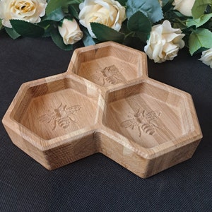 Large Solid Oak Wood Catch All Tray, Coin Holder, Key Tray, Candle Holder, Catchall, Organiser, House Warming Gift, Birthday Gift, Present