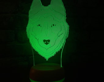 Luz de noche Westie personalizada, luz de noche de perro, regalo para  amante de los perros, luz de diseño de perro, regalo, cumpleaños, luz de  noche, lámpara de salón -  España