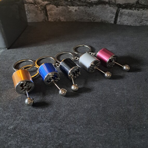 Gear stick shop keyring