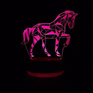 Eenhoorn led-nachtlampje, eenhoorn cadeau, eenhoorn slaapkamer decor, eenhoorn kindercadeau, nachtlampje, nachtverlichting, led-verlichting, slaapkamerverlichting