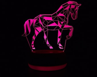 Unicorn LED Night Light, Unicorn Gift, Unicorn Bedroom Decor, Unicorn Kids Gift, Night Light, Night Lights, LED Light, Bedroom Light