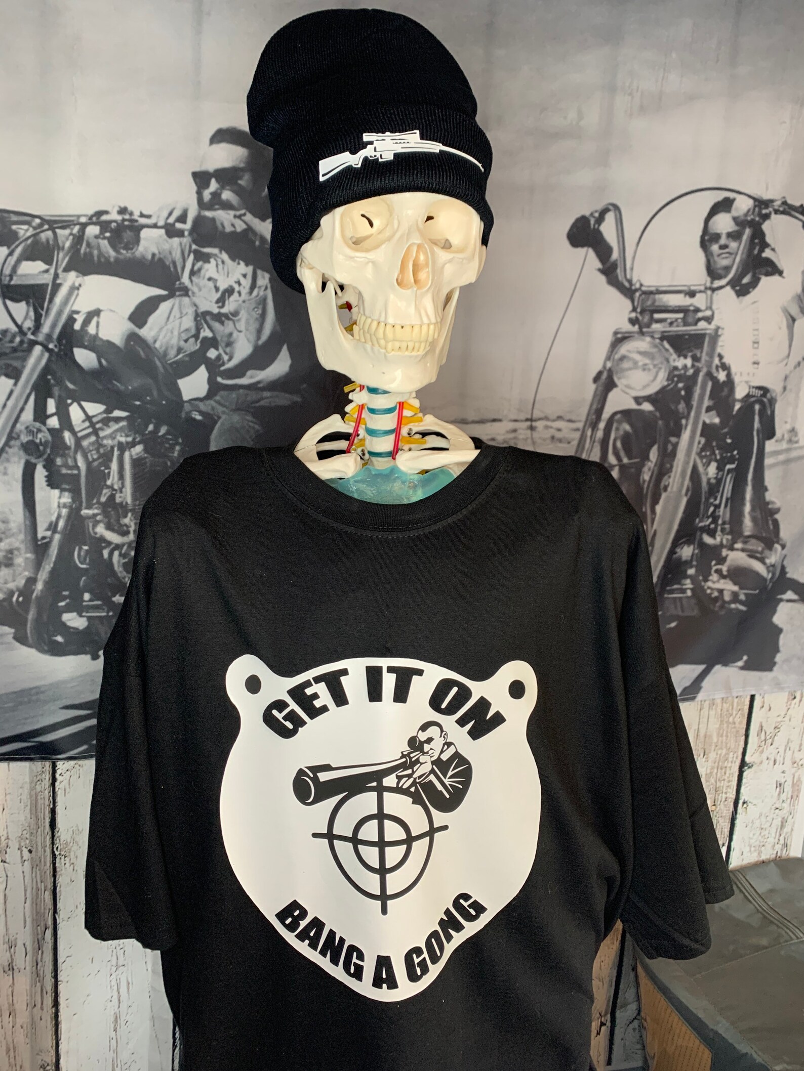 Target Shooting Black T Shirt Etsy