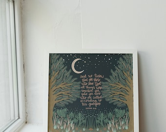 Romeinen 8:28 Vers afdrukken