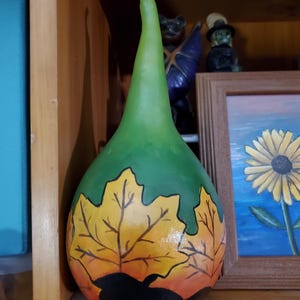 Hand Painted Gourd