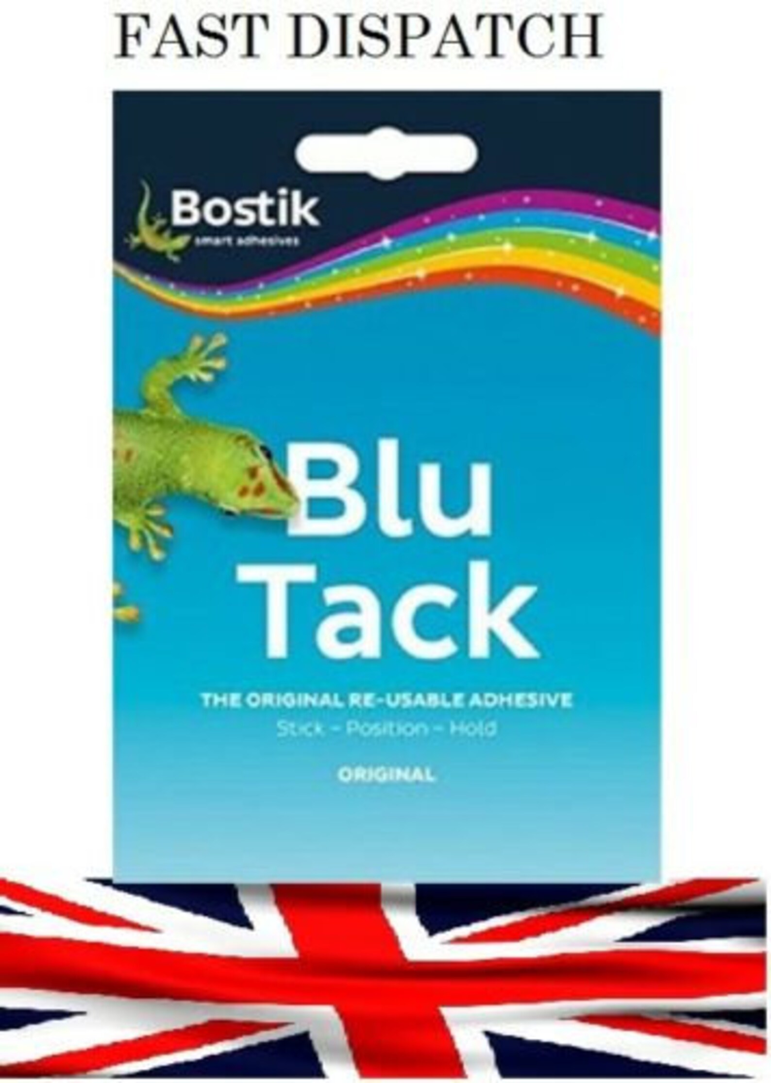 Bostik Blu Tack Sticky Tac Blue Economy Handy Size Etsy