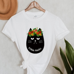 Frida Catlo Shirt, Funny Cat Shirt, Frida Khalo Cat, Cat Lover Shirt, Cat Lover Gift, Frida Khalo Shirt, Mexican Icon, Funny Cat Pun Gift