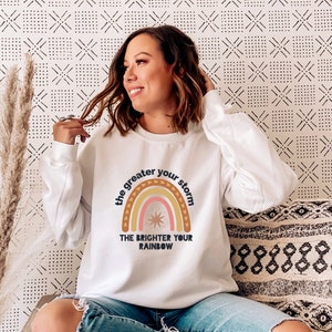 IVF Sweatshirt, Transfer Day, Infertility Sweatshirt, IVF Gift, IVF Mama Sweatshirt, Positive Vibes Sweatshirt, Rainbow Baby, Rainbow Mama