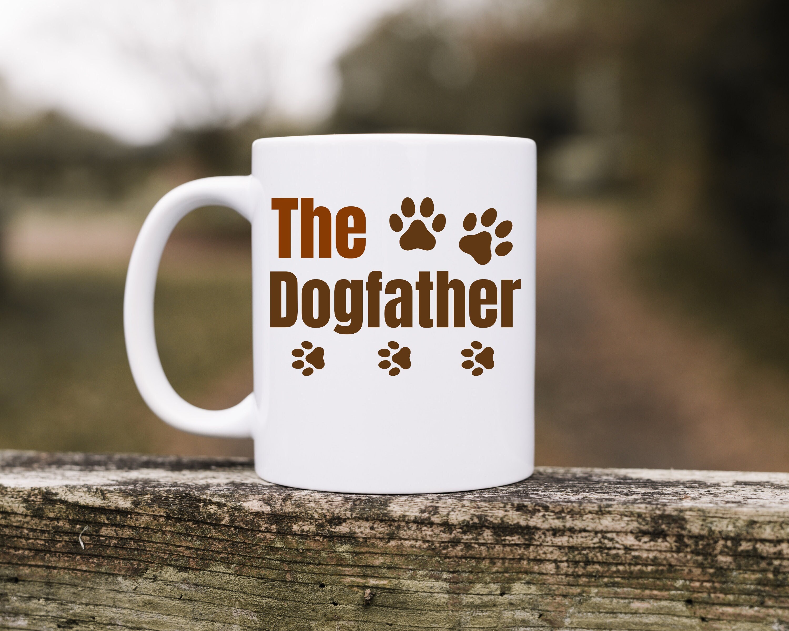 The Dogfather Mug Dog Father Mug Funny Dad Mug Funny Dog Mug