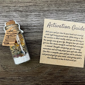 Protection Spell Jar | Mini Altar Spell Jar | Protection Spell | Spell Bottles | Witchy Gifts