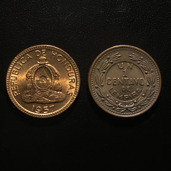 Honduras 4-Coin Set – 5, 10, 20, 50 Centavos (Uncirculated, UNC)