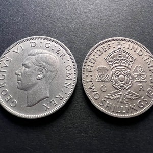 United Kingdom Silver 2 Shillings Florin Coins British 1900-1949 Excellent Coins!!