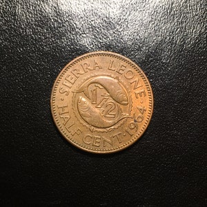 Sierra Leone Coins Cent Cents Leone Leones by Year and Grade 1964-2000