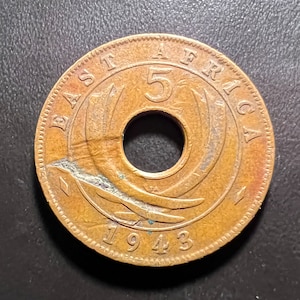 East Africa Coins African Cent Cents Denominations Up to 10 Cents by Year and Grade 1921-1949 Beautiful Coins!