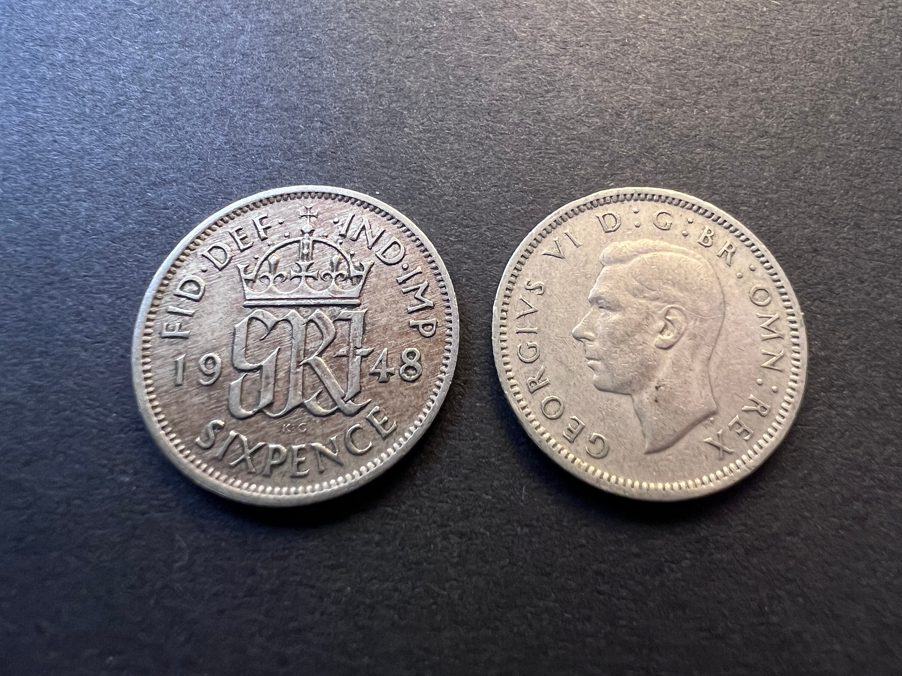 United Kingdom Silver 6 Pence Sixpence Coins British 1900-1949