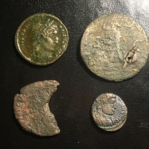 Ancient Roman Coins Lots Rome Empire Bronze Solidus Higher Grades