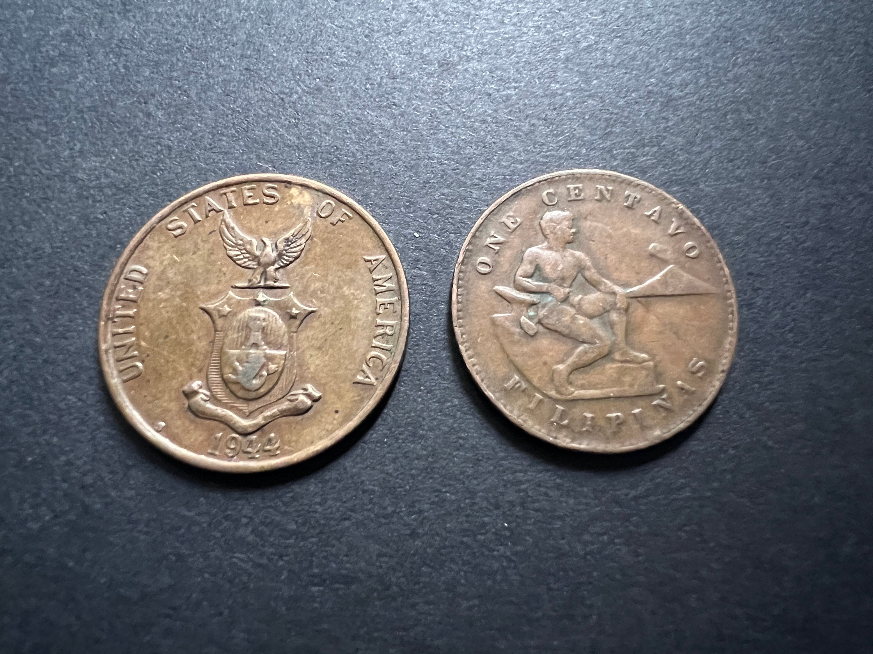 Philippines 1 Centavo Coins Filipino 1903-1945 American