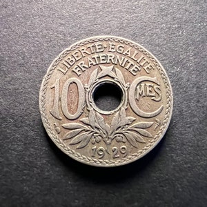 France 10 Centimes French Coins 1900-1946 Excellent Coins!