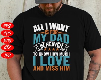 Download Dads In Heaven Svg Etsy