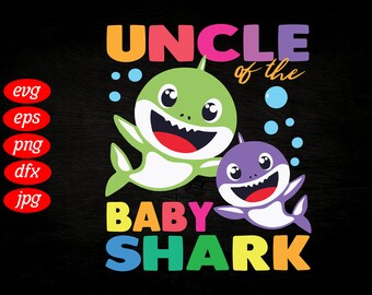Download Uncle Shark Svg Etsy