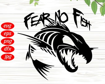 Download Fear No Fish Svg Etsy