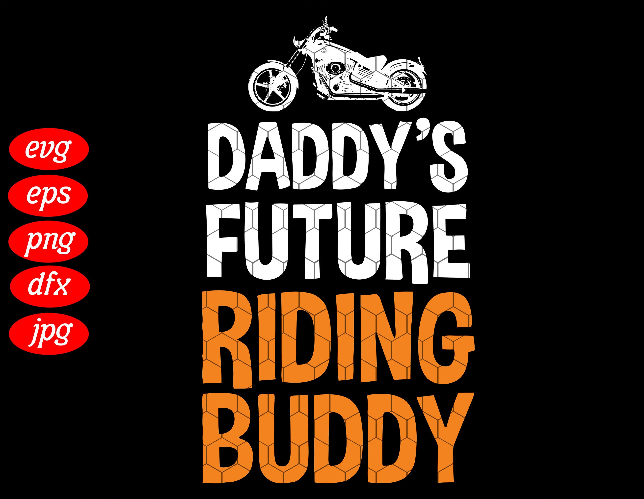 Dad's Future Riding Buddy SVG Buddy Svg Father's Day Etsy