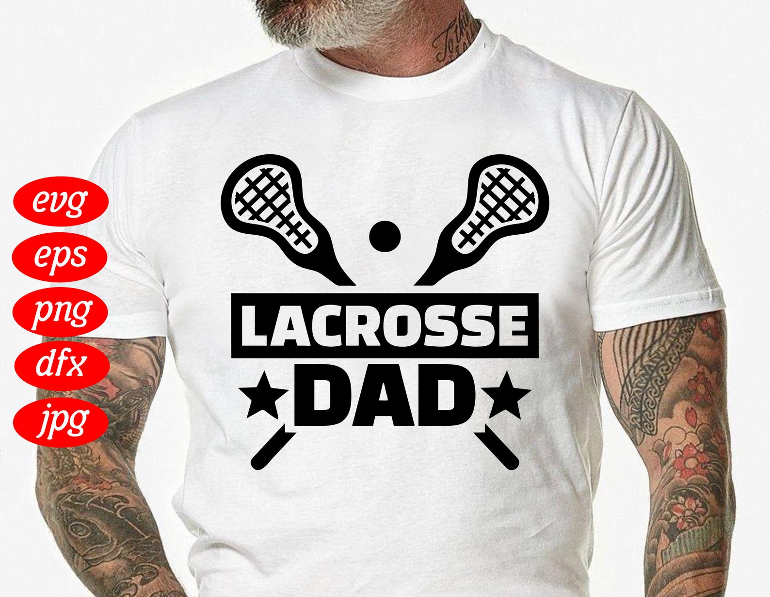 Lacrosse Dad SVG Father Day Svg Dadlife Svg Love Dad Svg Etsy