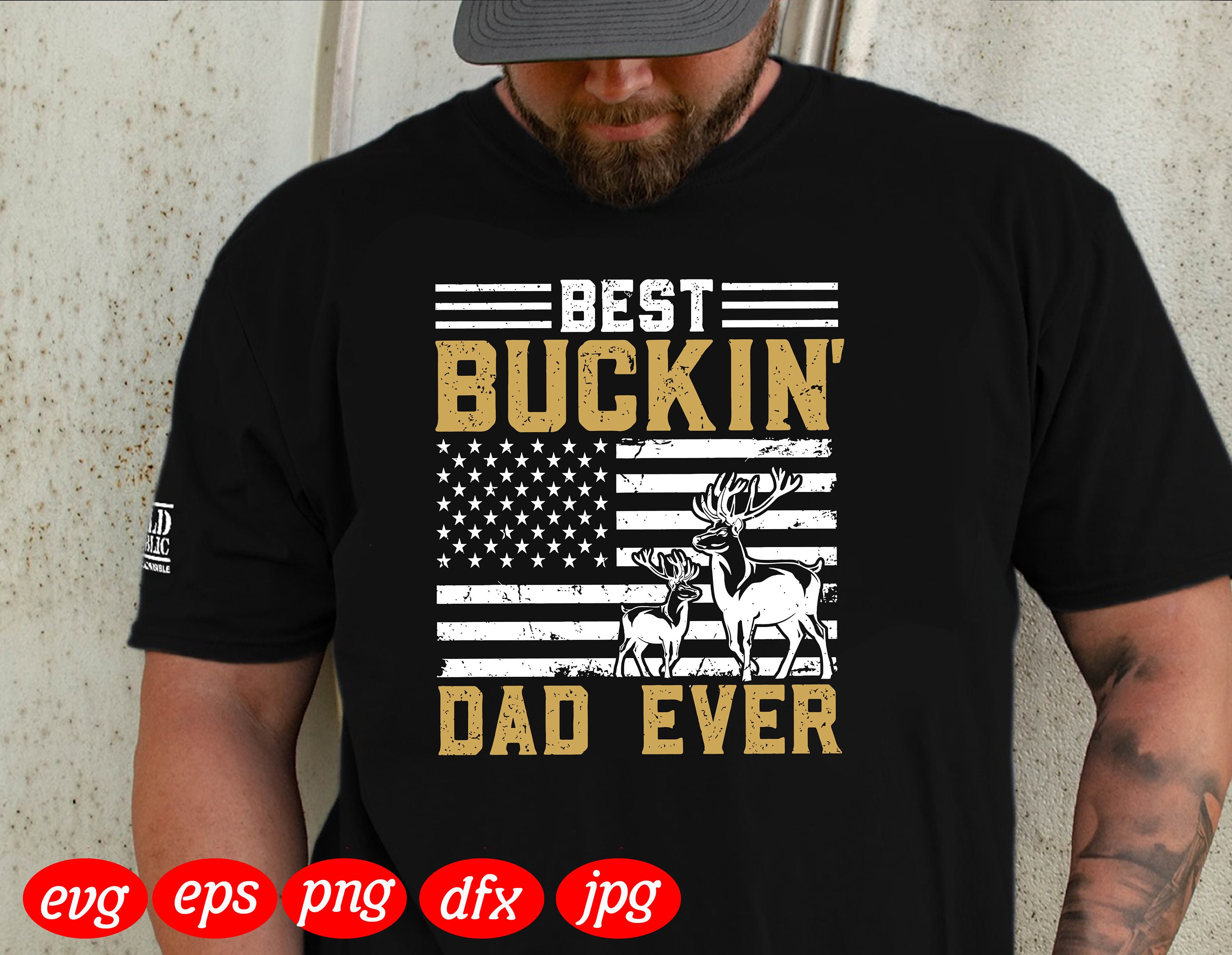 Free Free Best Bucking Dad Ever Svg 578 SVG PNG EPS DXF File