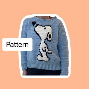 Crochet Sweater Pattern, Crochet Dog Sweater Pattern, Crochet Jumper Pattern, Crochet Pullover Sweater, Crochet Sweater Tapestry Pattern