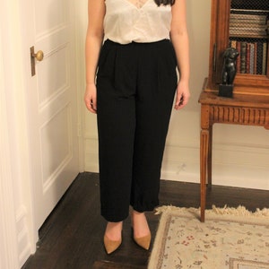 Vintage Jaeger palazzo wide-leg dress pants