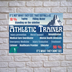 Athletiktrainer, Athletiktrainer Poster, Athletiktraining, Athletiktrainer Geschenk
