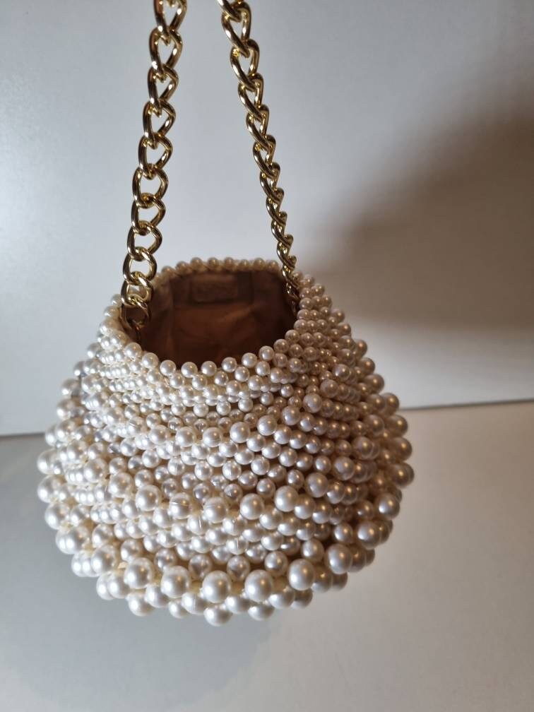 Cult gaia pearl clutch - Etsy 日本