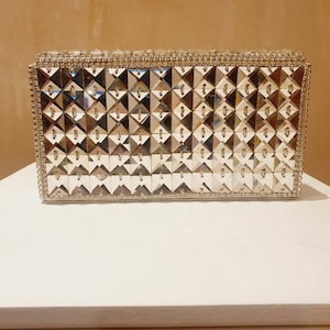 NEW! Mirror mirror... a stunning box purse.