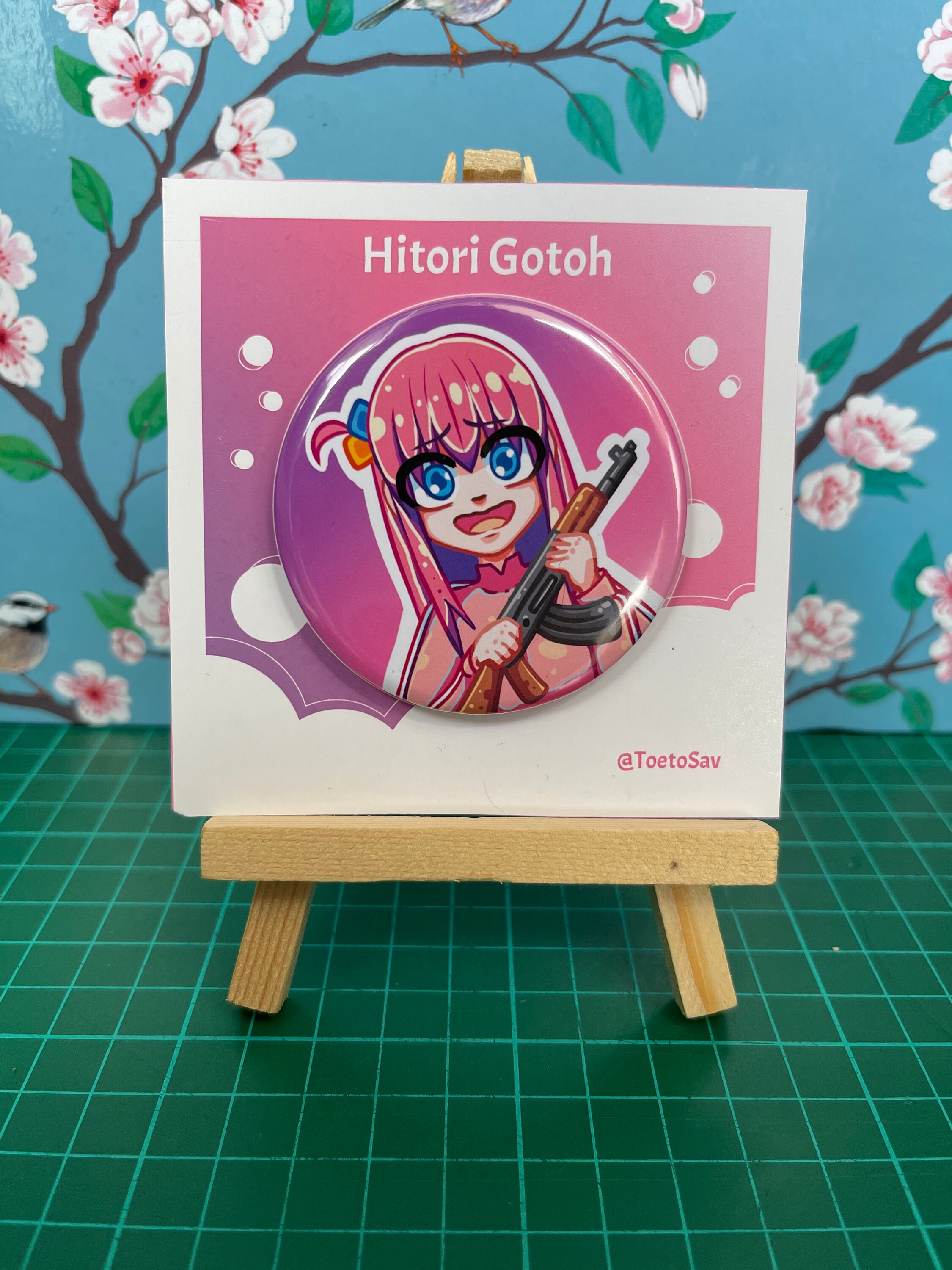 3D Decorative Paint of Hitori Gotoh & Nijika Ijichi & Ryo Yamada