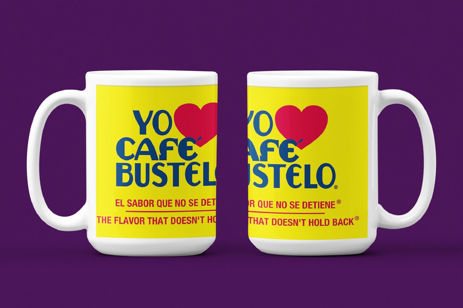 15oz Mug Yo Cafe Bustelo This Coffee Mug Has High Definition Full Image