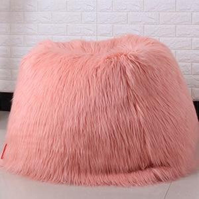 Fuzzy Bean Bag or Lounger Cover Etsy