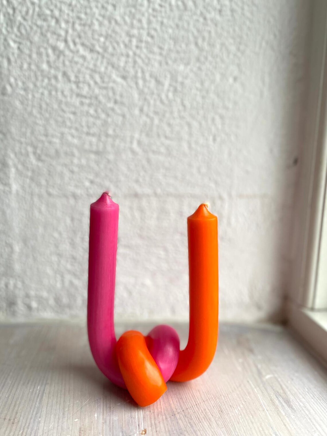 Doubleturned candle Bending candles Bendy candles Etsy