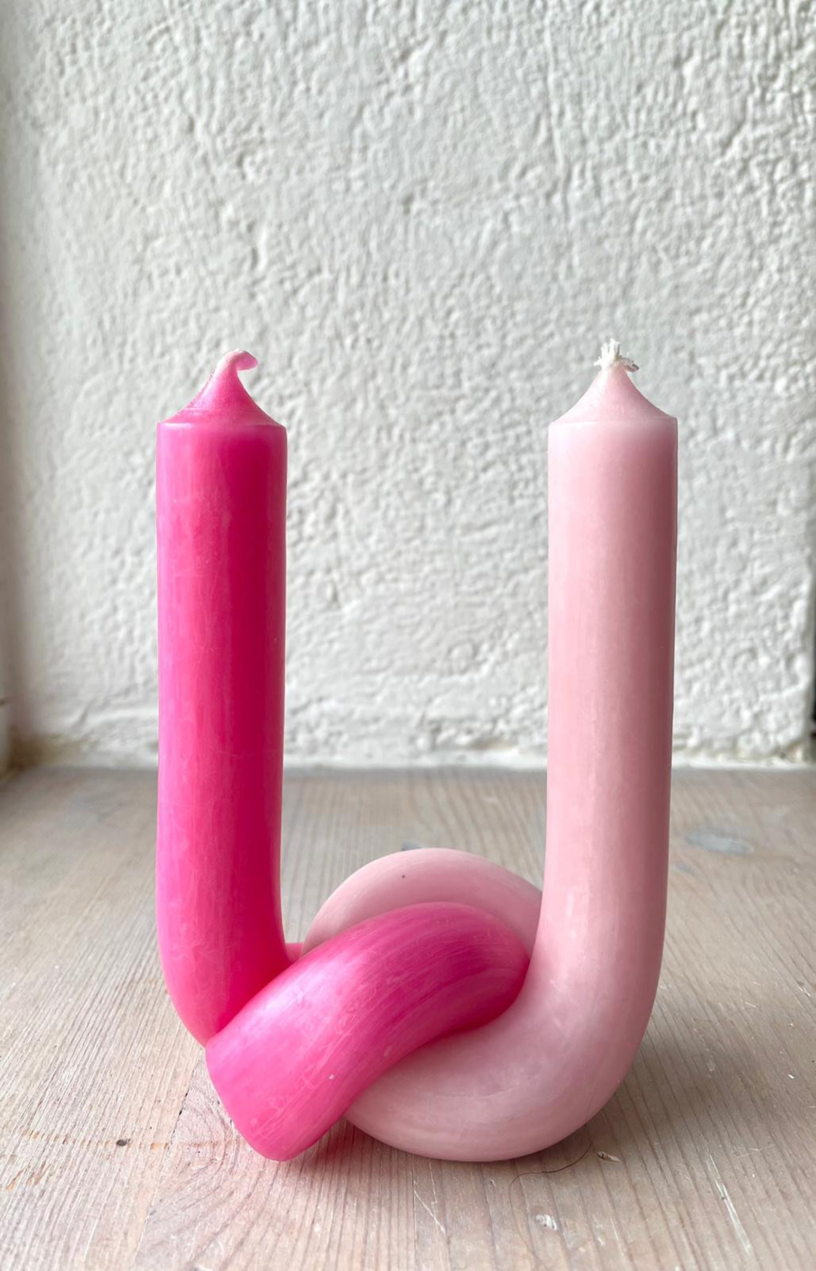 Double Twisted Candle Bending Candles Bendy Candles Etsy