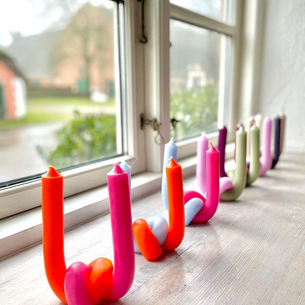 Bendy Candle Etsy