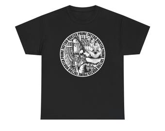 Tatuaje Vortex Prime, camiseta unisex de algodón grueso