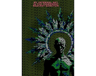 12x18, my internal sky,Matte Vertical Posters