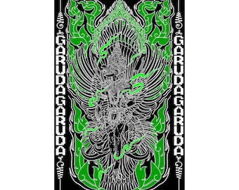 12x18, Garuda, Matte Vertical Posters