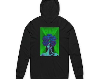 Hero of the defeated, Unisex Hooded Long Sleeve Tee