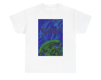 Alien, organismo perfecto. Camiseta unisex de algodón grueso.