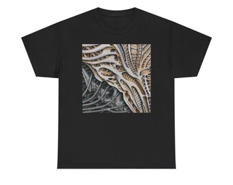 Alien bones, Unisex Heavy Cotton Tee