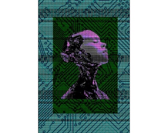 12x18, Neo city, Matte Vertical Posters