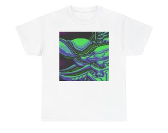 Segmented Xenocian, Unisex Heavy Cotton Tee