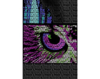 12x18, owl eyes,Matte Vertical Posters