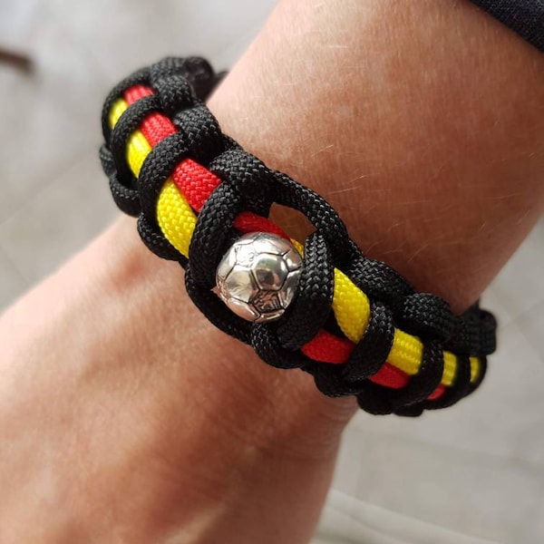 EM WM Fan Armband Deutschland Armband Handmade